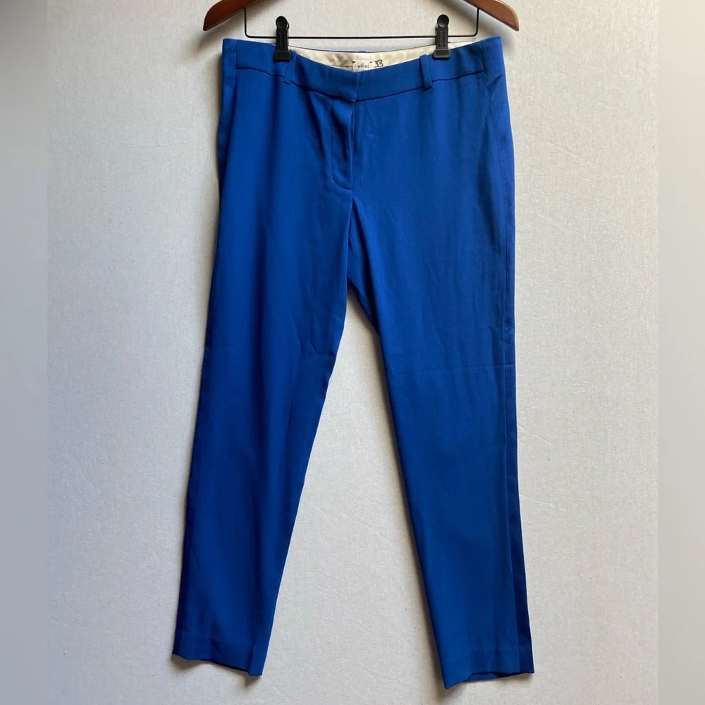 Wilfred Aritzia Silk Trim Formal Trouser Pants Sz 8